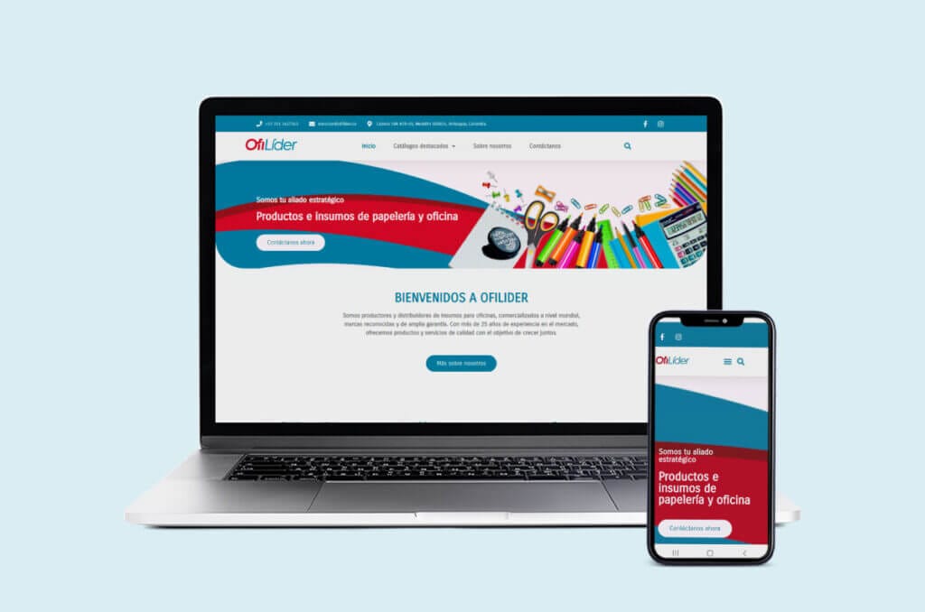 Offlider portafolio de servicios diseño web agencia de marketing digital