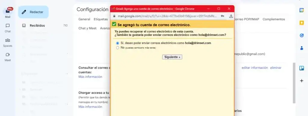 Cómo Integrar tu Cuenta de Correo Electrónico en Gmail