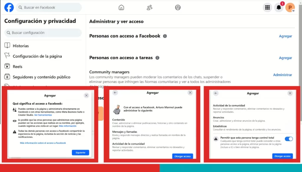 Cómo Añadir un Administrador a tu Página de Negocios en Facebook