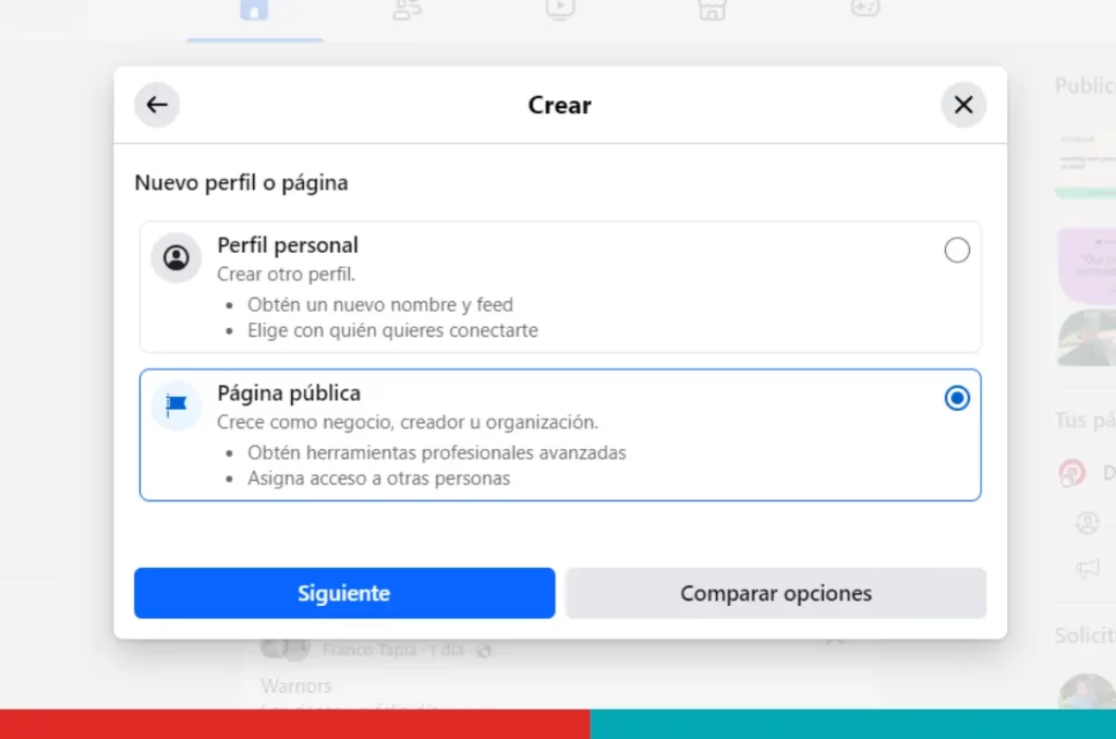 Paso a Paso: Crear una Página Pública de Negocios en Facebook