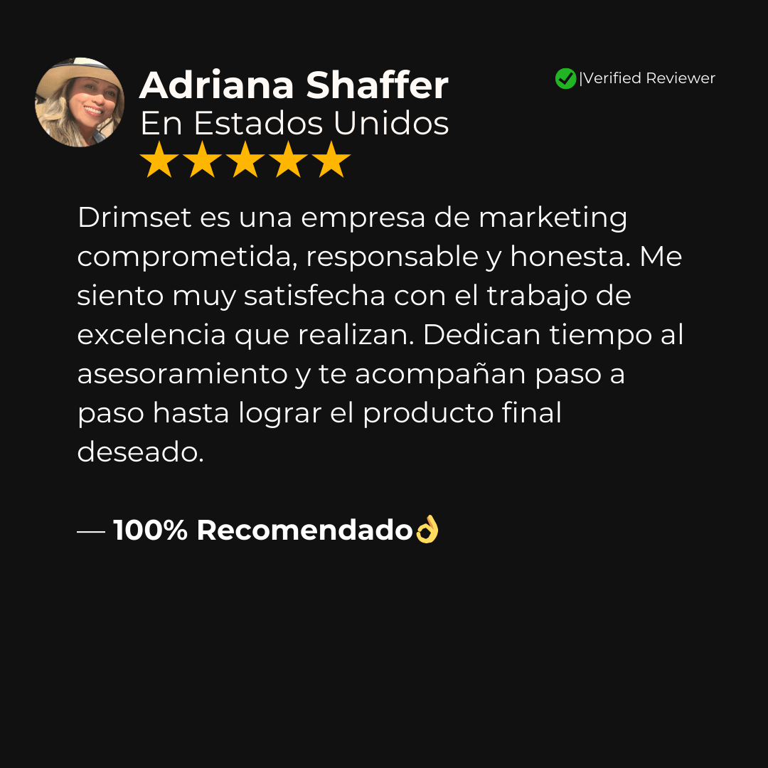 Testimonios de clientes satisfechos – Drimset