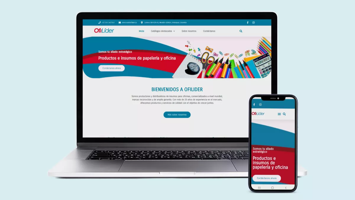 Catálogo Digital y Presupuestos Instantáneos: Solución Web para Ofilider