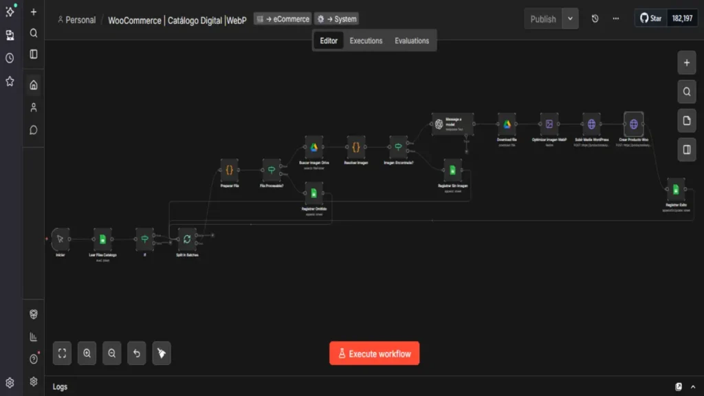 n8n catalogo digital-ecommerce ai